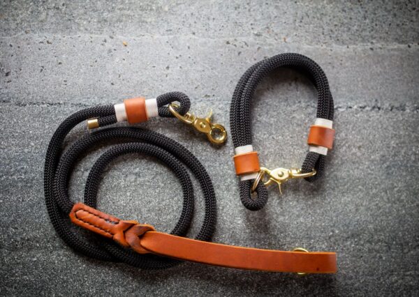 Krátké vodítko + obojek Venchim Krátké vodítko + obojek Venchim