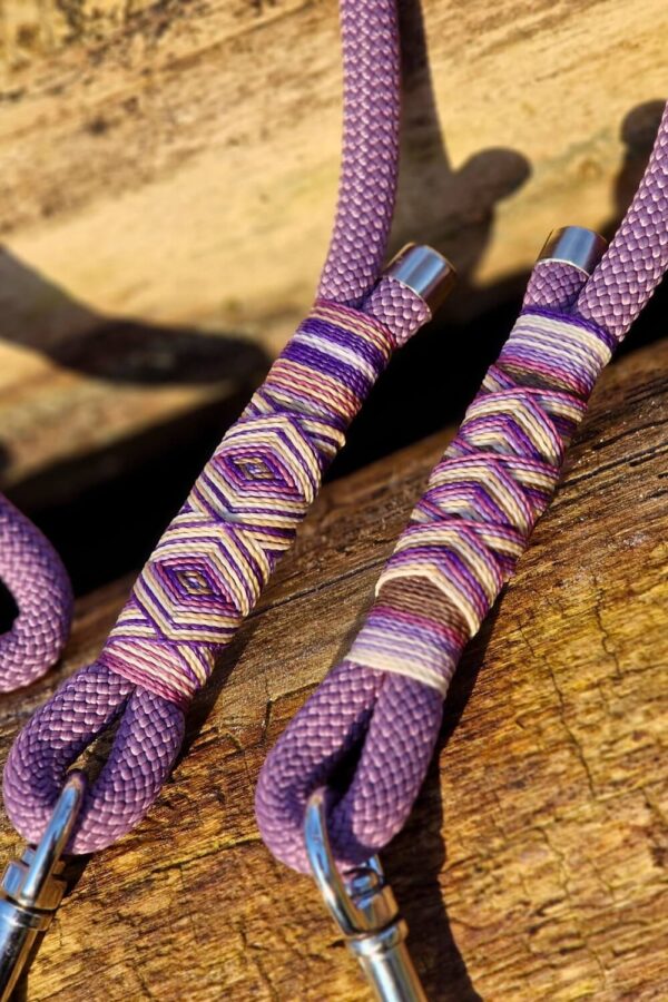 Obojek pro psa Vodítko pro psa. Model Mauve Melody