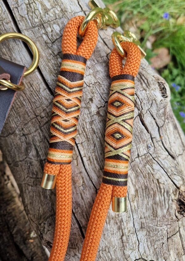 Přepínací vodítko Detail zdobení lanového přepínacího vodítka z kolekce Jsem Hogofogo, model Foxy Fairytail