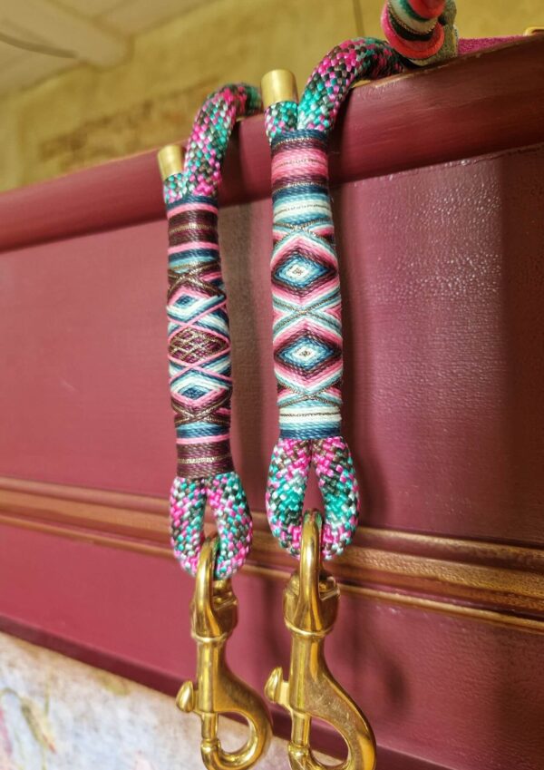 Obojek a vodítko pro psa Detail přepínacího vodítka z kolekce Jsem Hogofogo, model Dragonfly